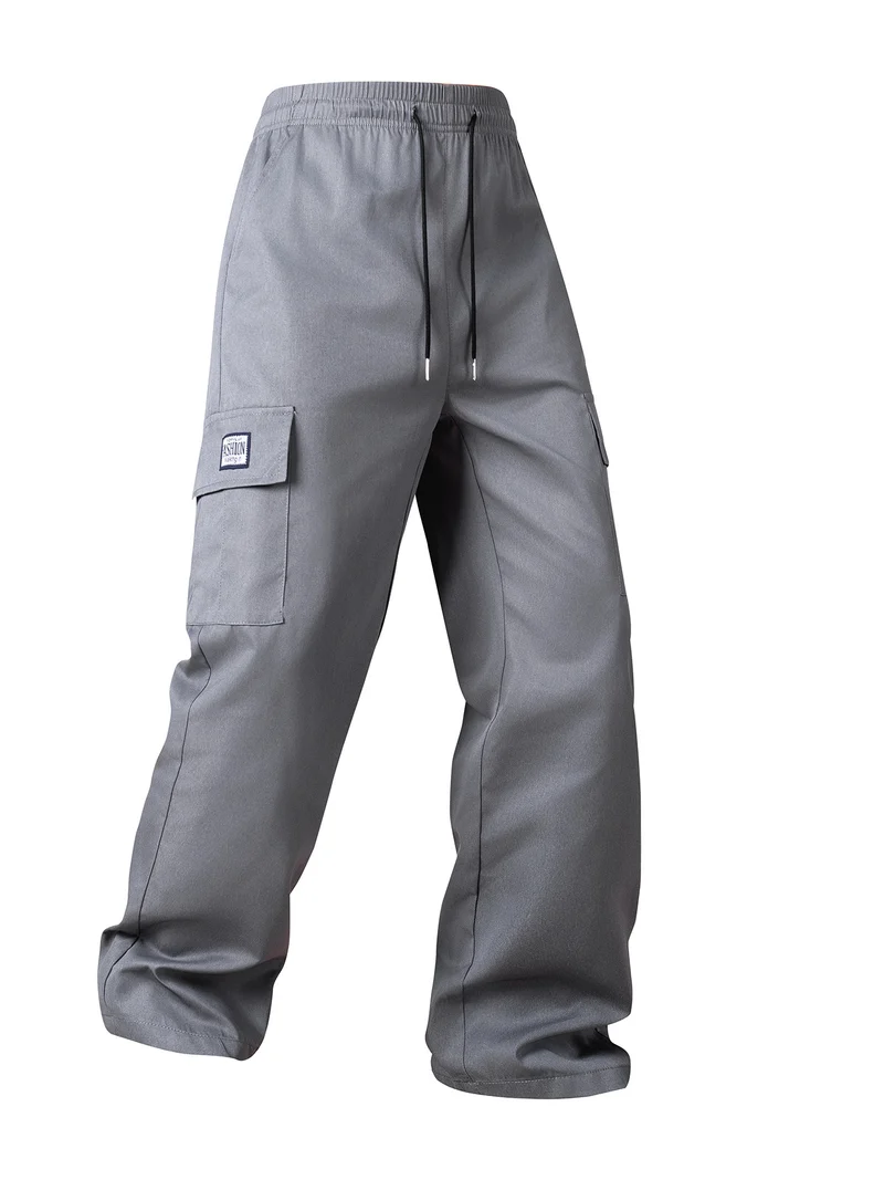 Herren Locker sitzende Baggy-Cargohose Nord Taschen