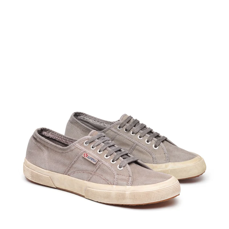 2750 COTTON DYED - Le Superga - Low Cut - Unisex - Brown Dark