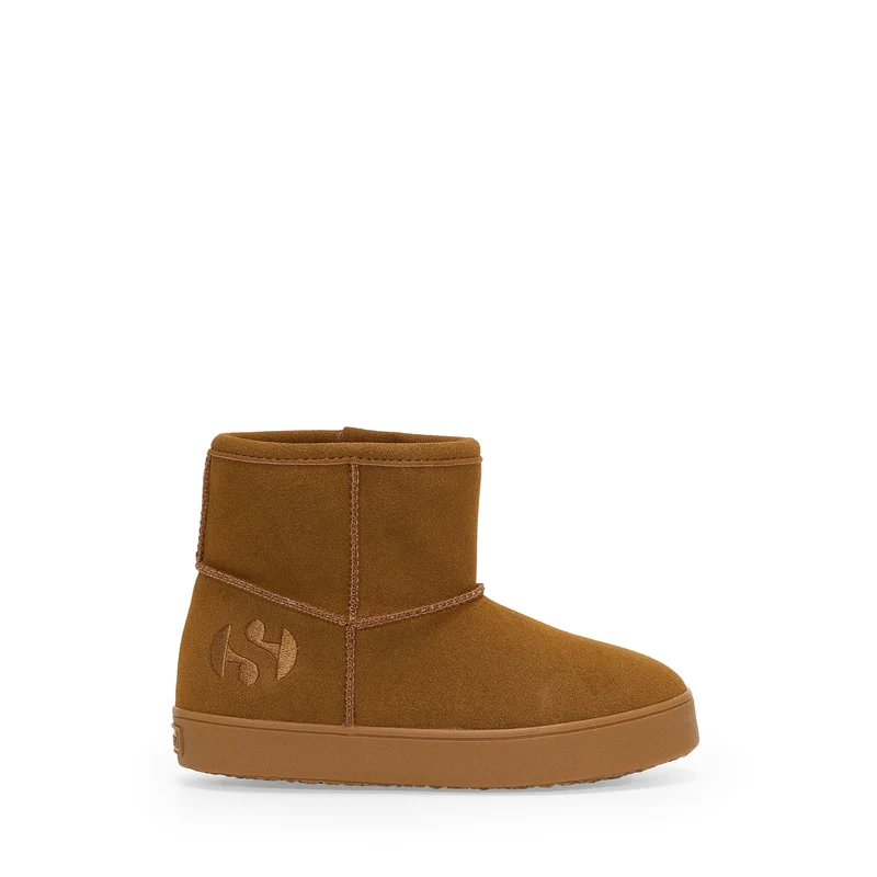 3899 MICROFIBER SUEDE - Boots - Ankle Boot - Kid unisex - Total Brown Biscuit