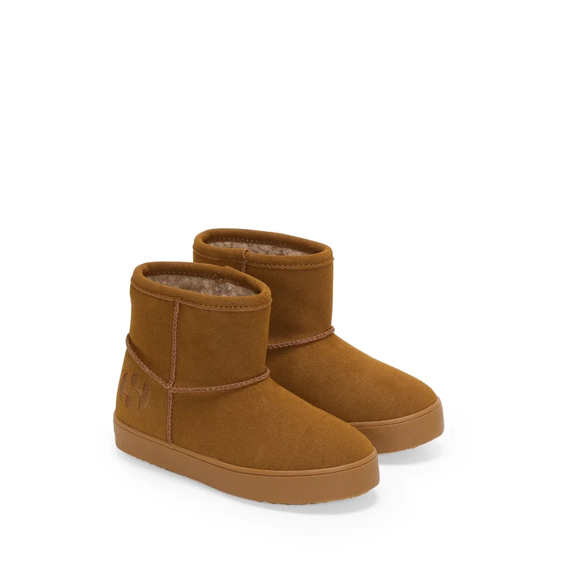 3899 MICROFIBER SUEDE - Boots - Ankle Boot - Kid unisex - Total Brown Biscuit