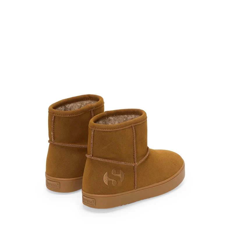 3899 MICROFIBER SUEDE - Boots - Ankle Boot - Kid unisex - Total Brown Biscuit