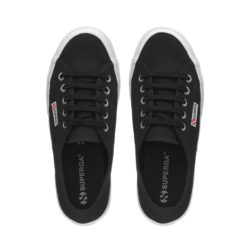 2750 NEW PLUS - Le Superga - Sneaker - Unisex - Black-FWhite-Black Caviar