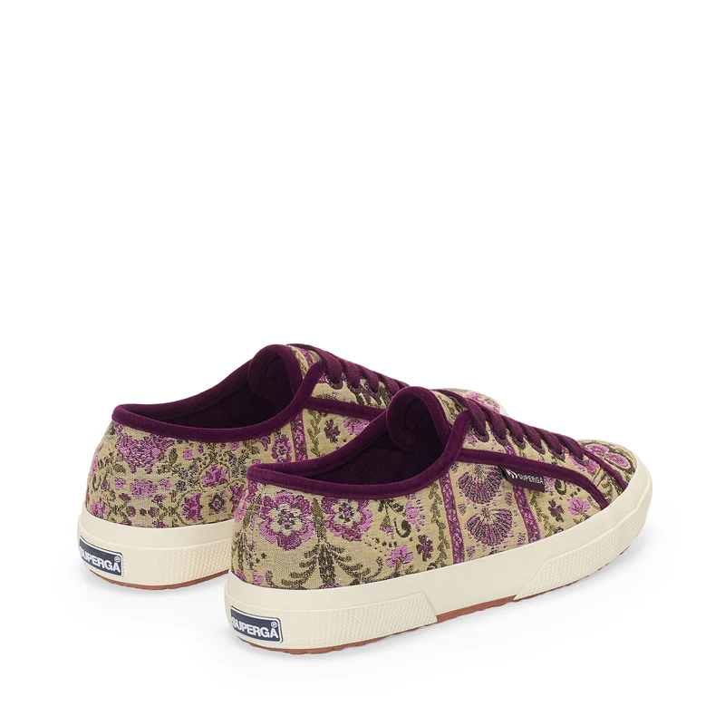 2750 TAPESTRY - Le Superga - Low Cut - Woman - Beige-Puple-Off White