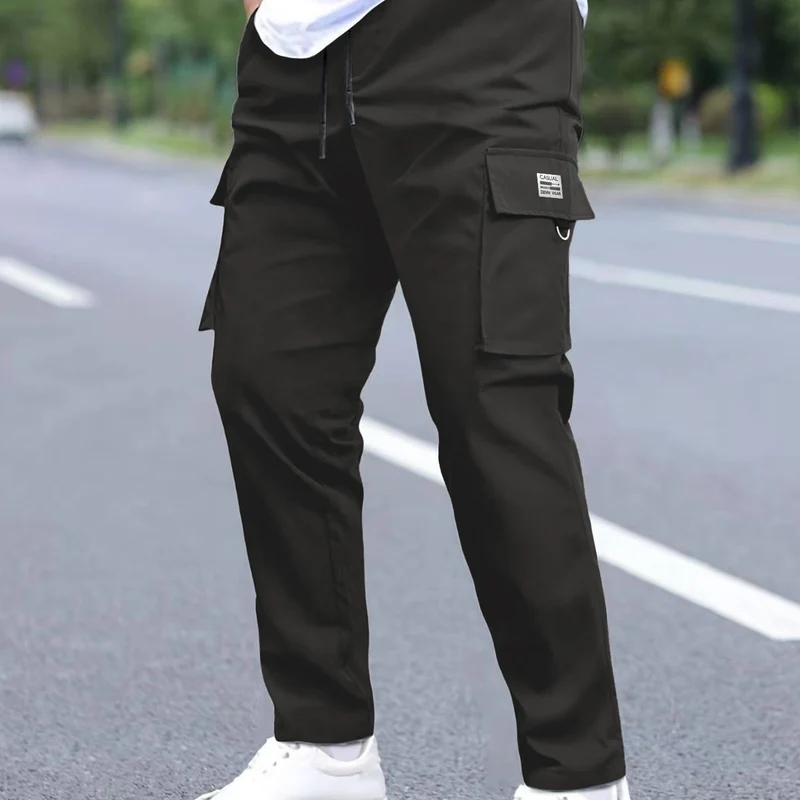 Herren Leichtgewichtige Technical-Cargohose mit Tunnelzugbund, D‑Ring & großen Klappfächern Nord Taschen