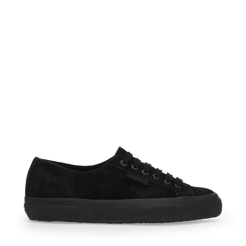 2750 SUEDE - Le Superga - Low Cut - Woman - Total Black
