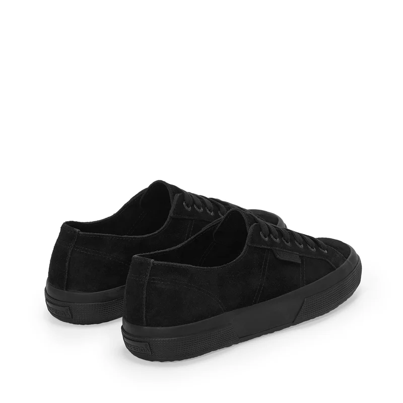 2750 SUEDE - Le Superga - Low Cut - Woman - Total Black