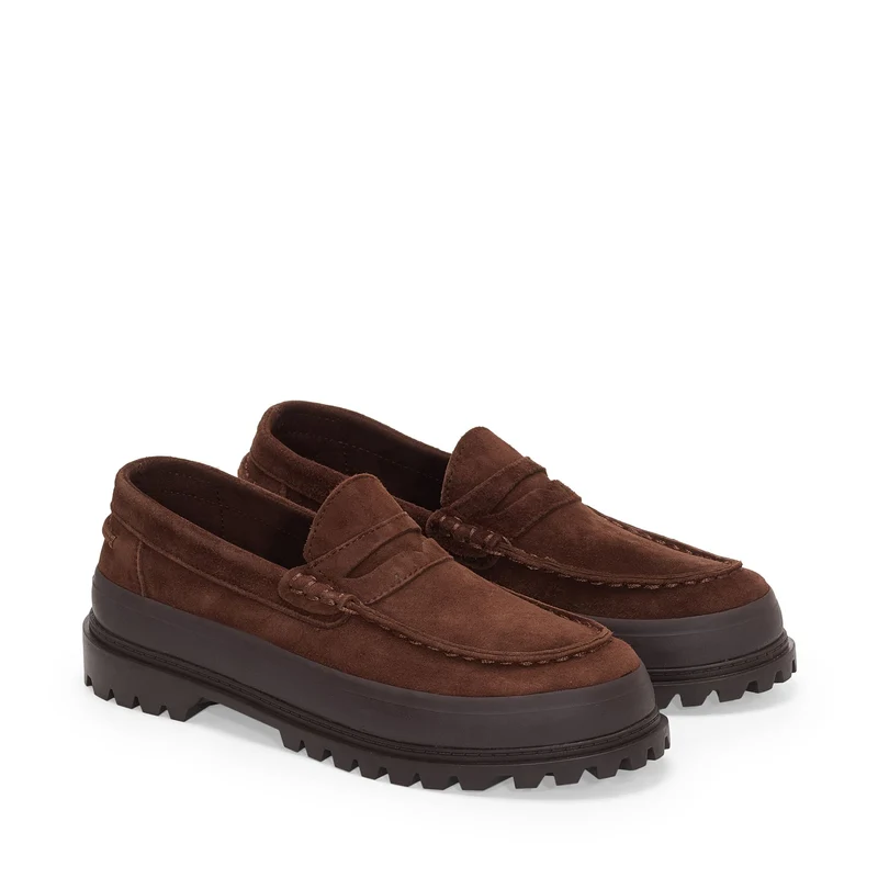 3110 MOCASSINO SUEDE - Moc - Low Cut - Woman - Total Dk Chocolate