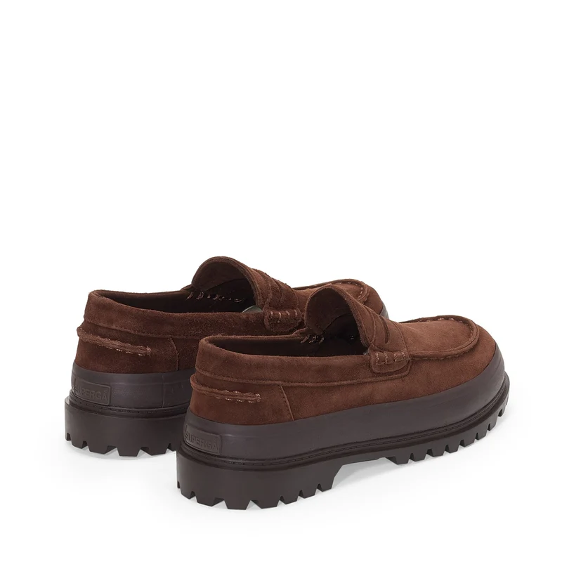 3110 MOCASSINO SUEDE - Moc - Low Cut - Woman - Total Dk Chocolate