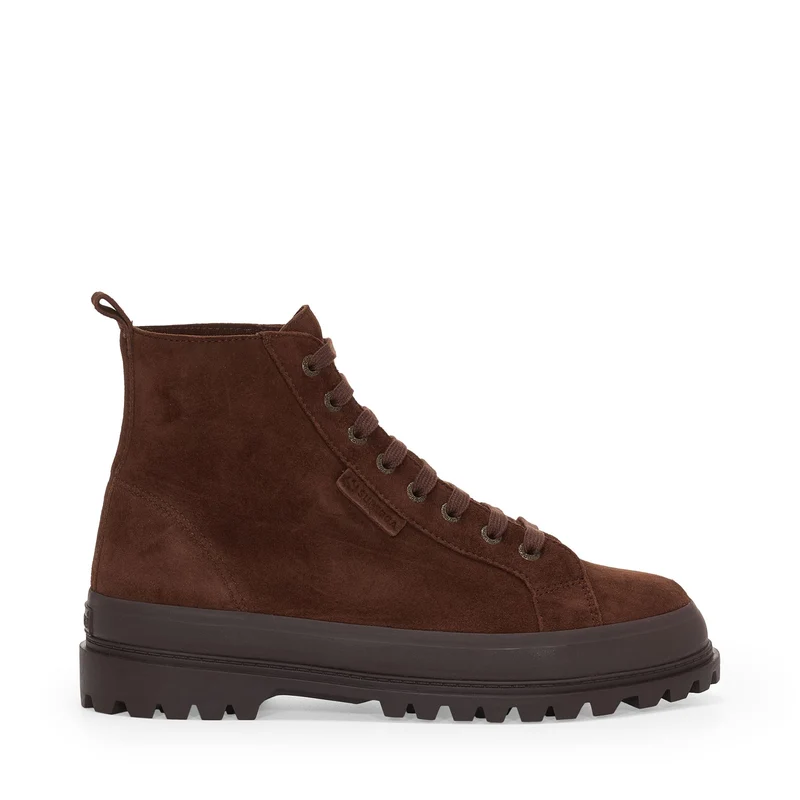 2341 ALPINA SUEDE - Ankle Boots - Mid Cut - Unisex - Total Dk Chocolate