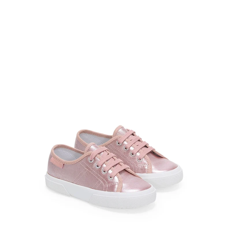 3750 KIDS LUNAR - Le Superga - Low Cut - Girl - Pink Skin-White
