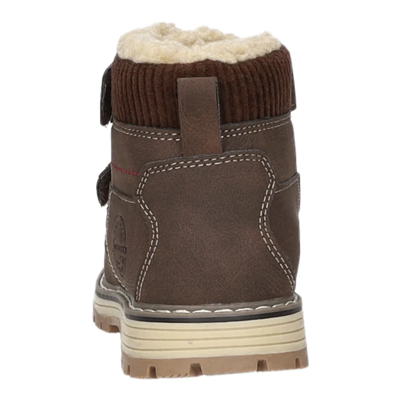 Sneakers Schlupf-/Klettstiefelette Warmfutter