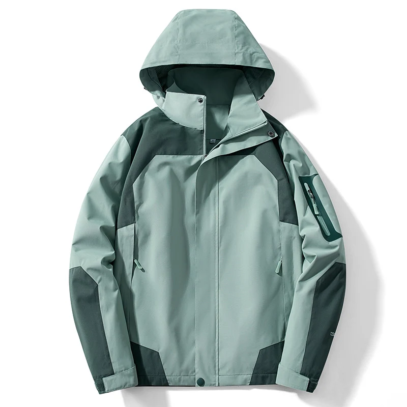 Herren technische Softshell‑Jacke mit abnehmbarer Kapuze, wasser- und winddichter Membran sowie Ärmel‑Utilitytasche Nord Taschen