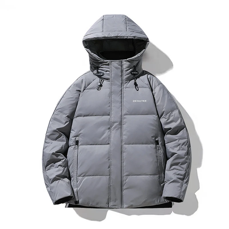 Herren Stepp-Winterjacke mit Kapuze und Thermofutter Nord Taschen