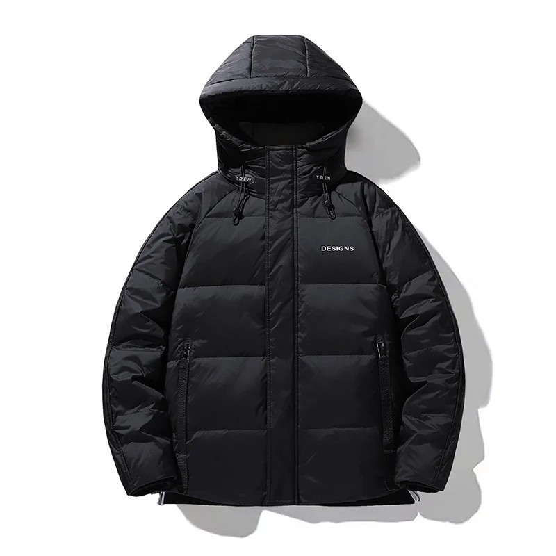 Herren Stepp-Winterjacke mit Kapuze und Thermofutter Nord Taschen