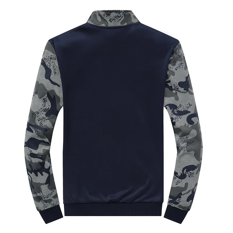 Herren Sportives Trainingsanzug-Set aus Funktionssoftshell mit Camouflage-Ärmeln und regulierbarer Joggerhose Nord Taschen