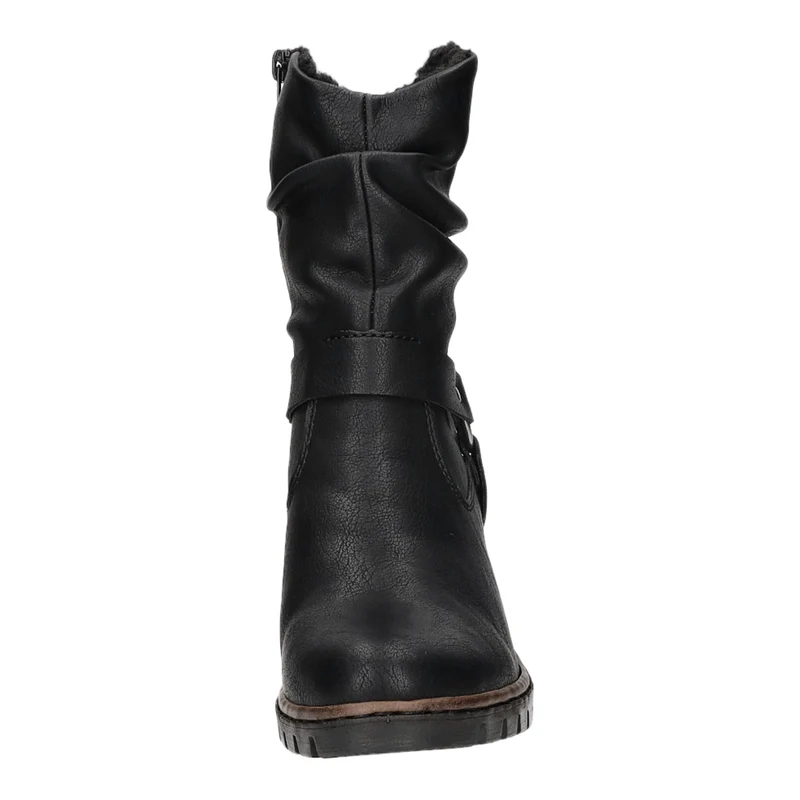 Rieker Schlupf-/Reißverschlußstiefelette Warmfutter ab 35mm Absatz