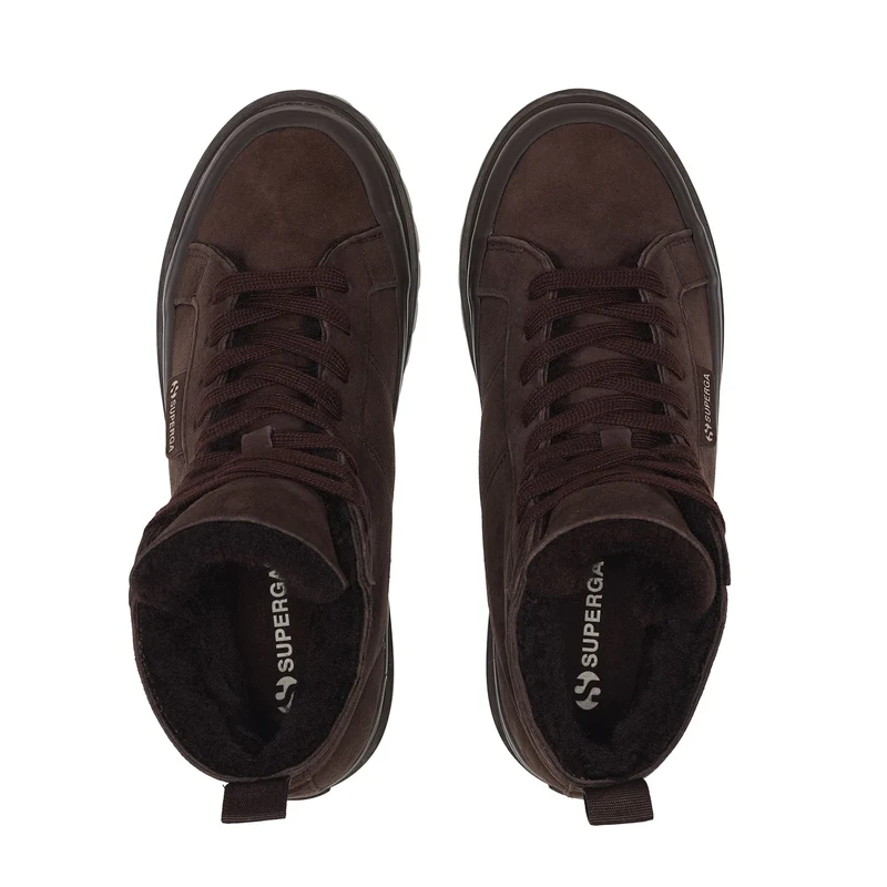 2341 ALPINA SHEARLING - Ankle Boots - Mid Cut - Unisex - Full Dk Chocolate-Brown Java