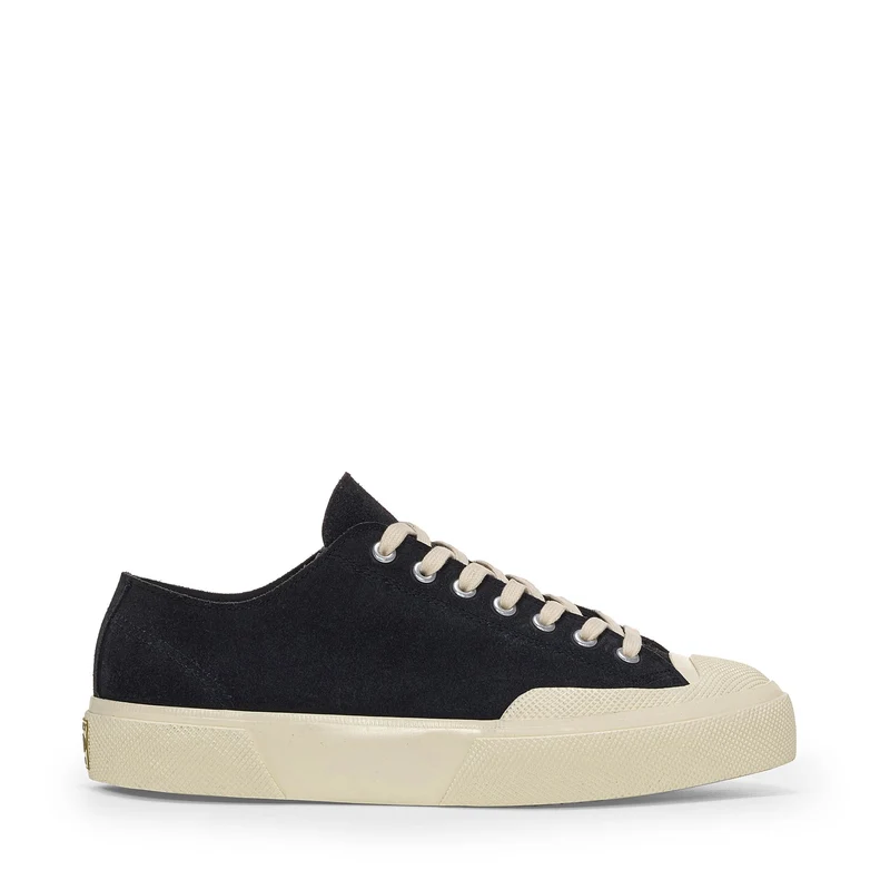 2432 WORKS SUEDE FLESH OUT - Sneakers - Low Cut - Unisex - Navy-Off White