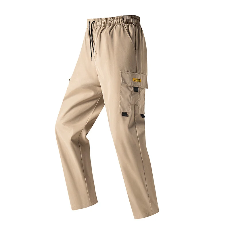 Herren Leichte Utility‑Cargohose mit elastischem Bund, Tunnelzug & seitlicher Klappentasche Nord Taschen