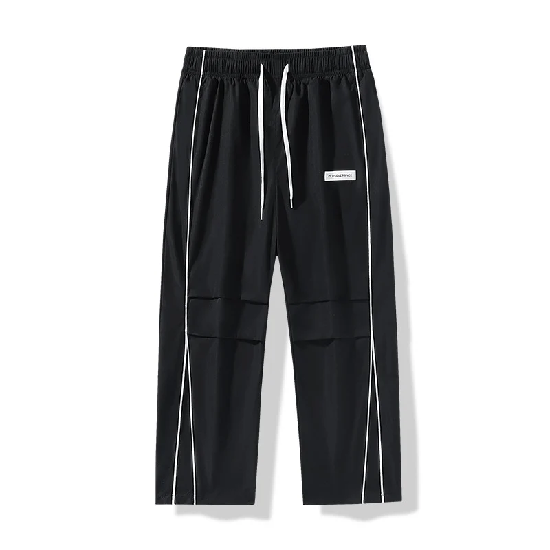 Herren Leichte Technical-Trackhose mit elastischem Bund, Knieabnähern & seitlicher Kontrastpaspel Nord Taschen