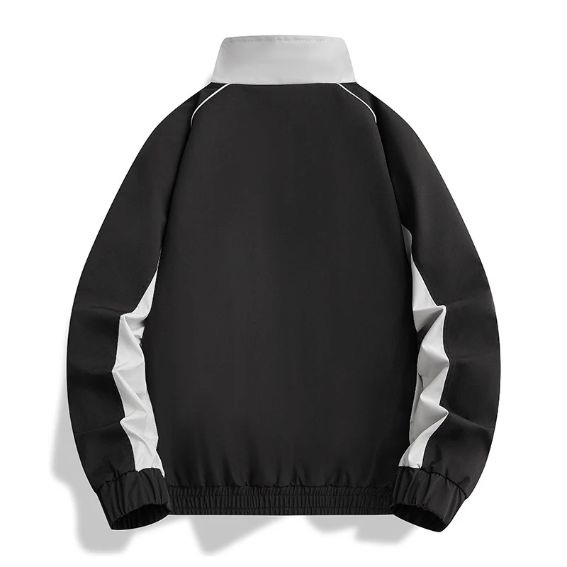 Herren Leichte Athletic-Softshell-Trainingsjacke mit Kontrastpaneelen, Stehkragen & elastischem Saum Nord Taschen