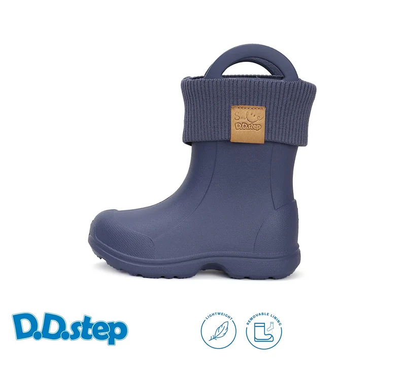 D.D.step Kinder Gummistiefel Mitternachtsblau I106-52820