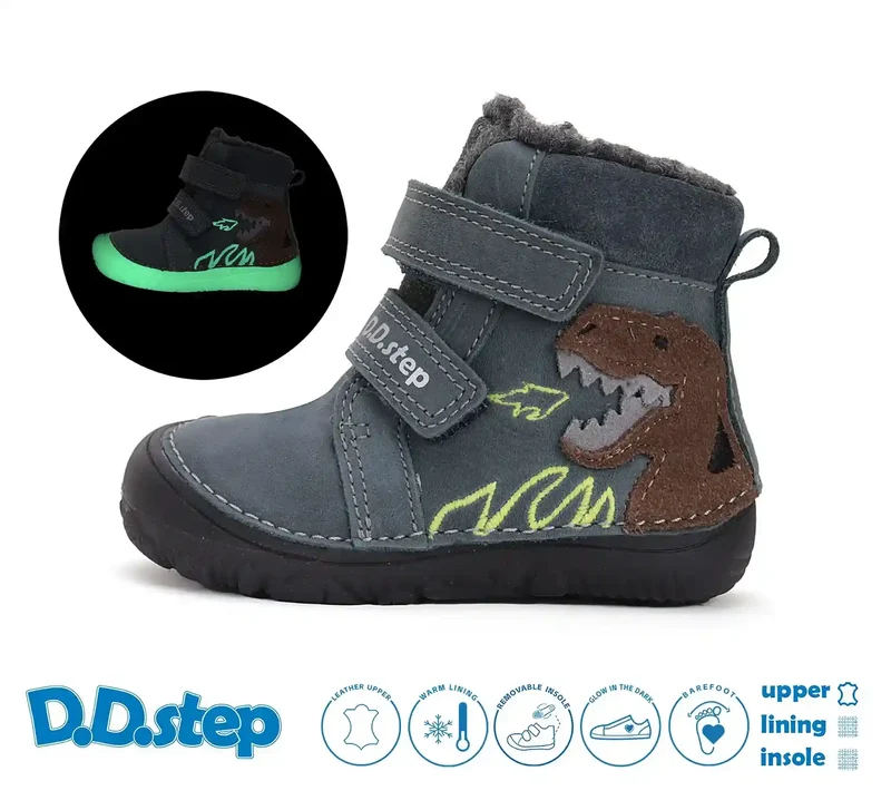 D.D.step Jungen Winterstiefel Smaragdgrün W073-52943A