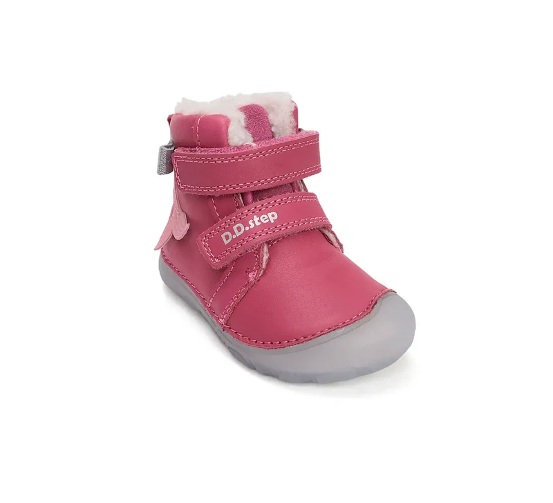 D.D.step Mädchen Winterstiefel Dunkelrosa W073-52684B