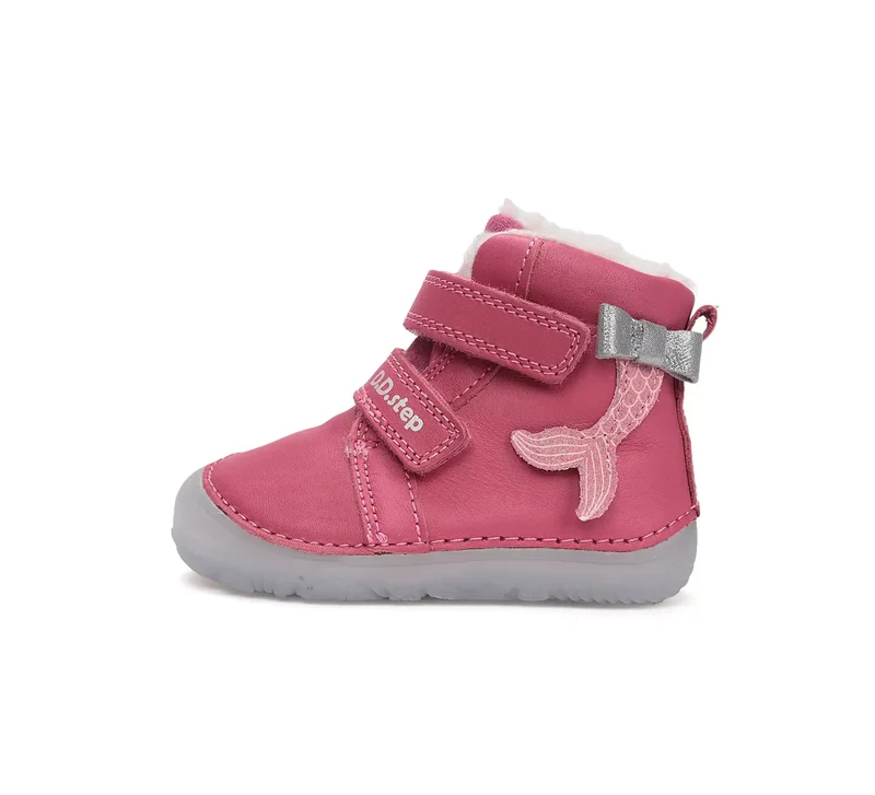 D.D.step Mädchen Winterstiefel Dunkelrosa W073-52684B