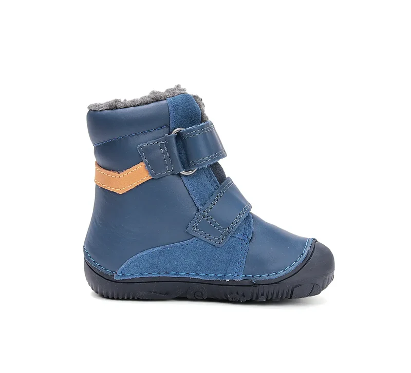D.D.step Jungen Winterstiefel Bermudablau W073-52306B
