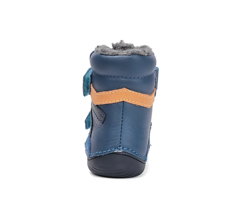 D.D.step Jungen Winterstiefel Bermudablau W073-52306B