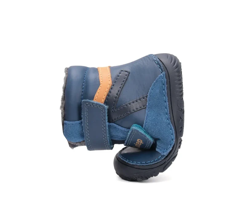 D.D.step Jungen Winterstiefel Bermudablau W073-52306B