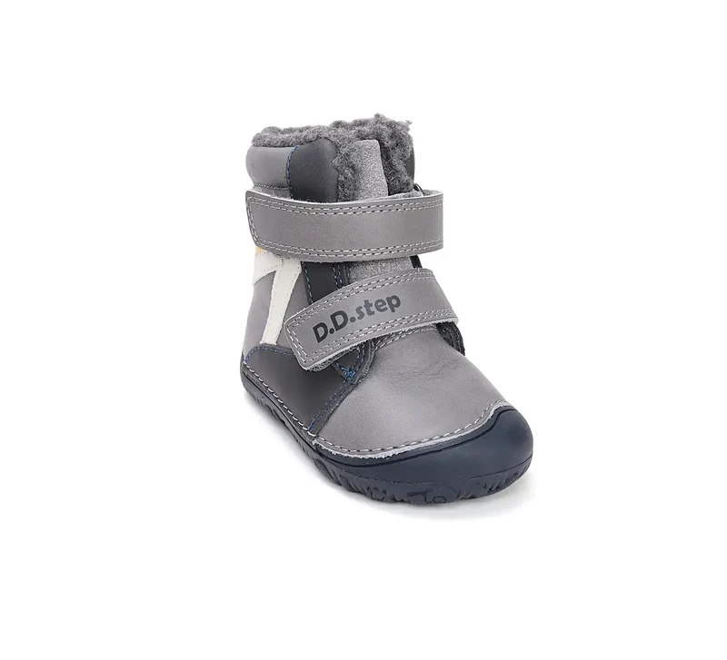D.D.step Jungen Winterstiefel Grau W073-52306