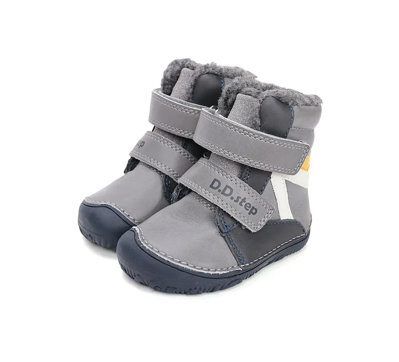 D.D.step Jungen Winterstiefel Grau W073-52306