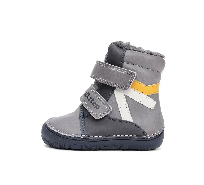 D.D.step Jungen Winterstiefel Grau W073-52306