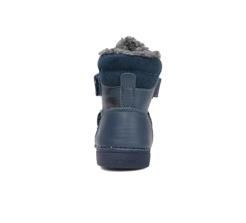 D.D.step Jungen Winterstiefel Königsblau W068-52998A