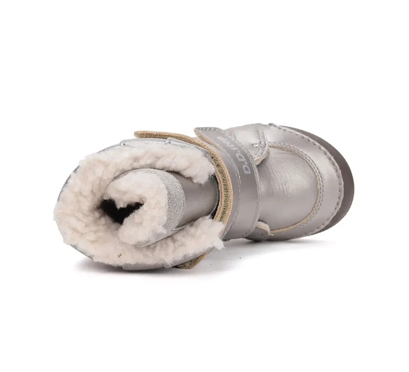 D.D.step Mädchen Winterstiefel Silberbeige W068-52320A