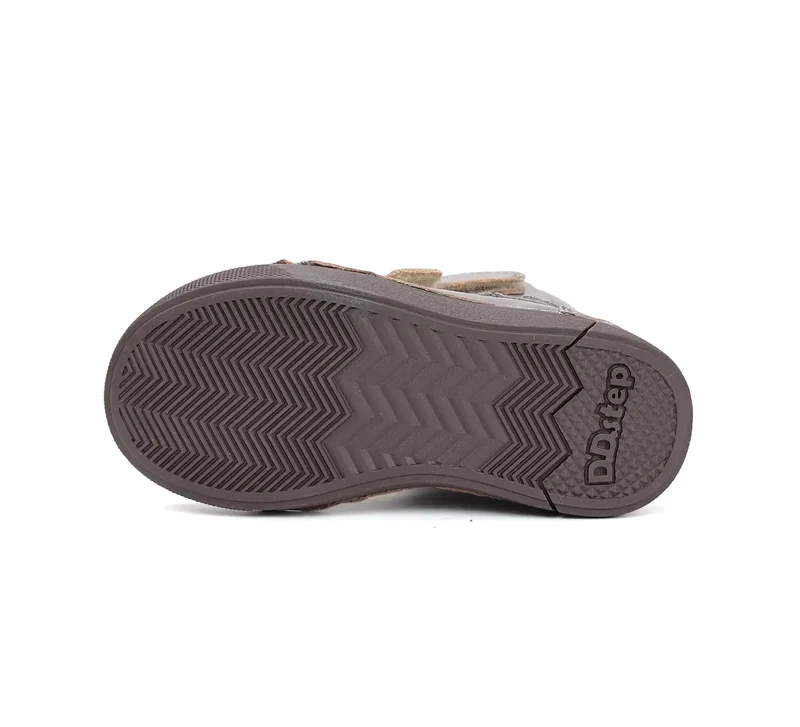 D.D.step Mädchen Winterstiefel Silberbeige W068-52320A