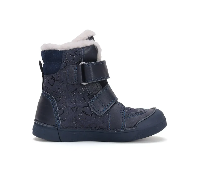 D.D.step Mädchen Winterstiefel Königsblau W068-42589A