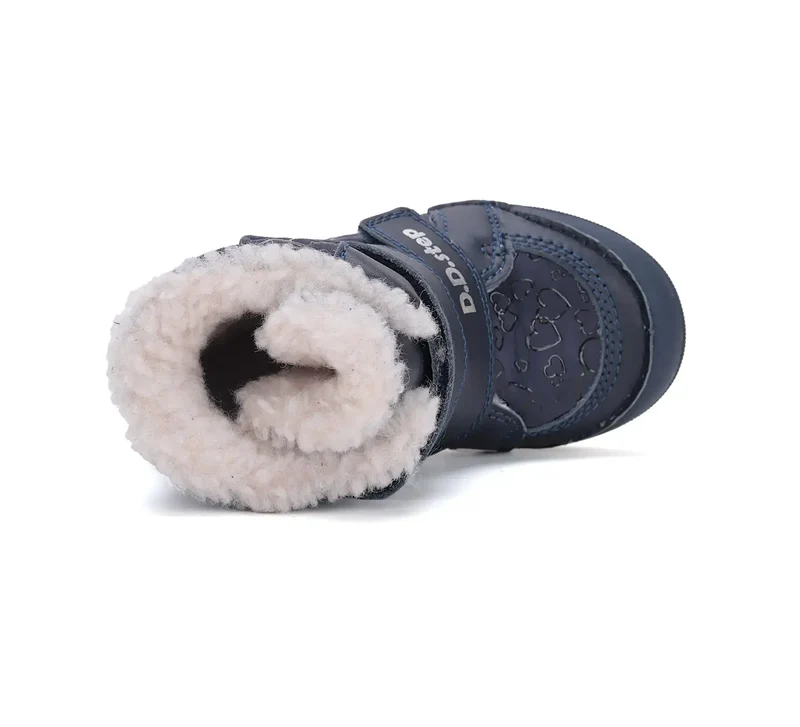 D.D.step Mädchen Winterstiefel Königsblau W068-42589A