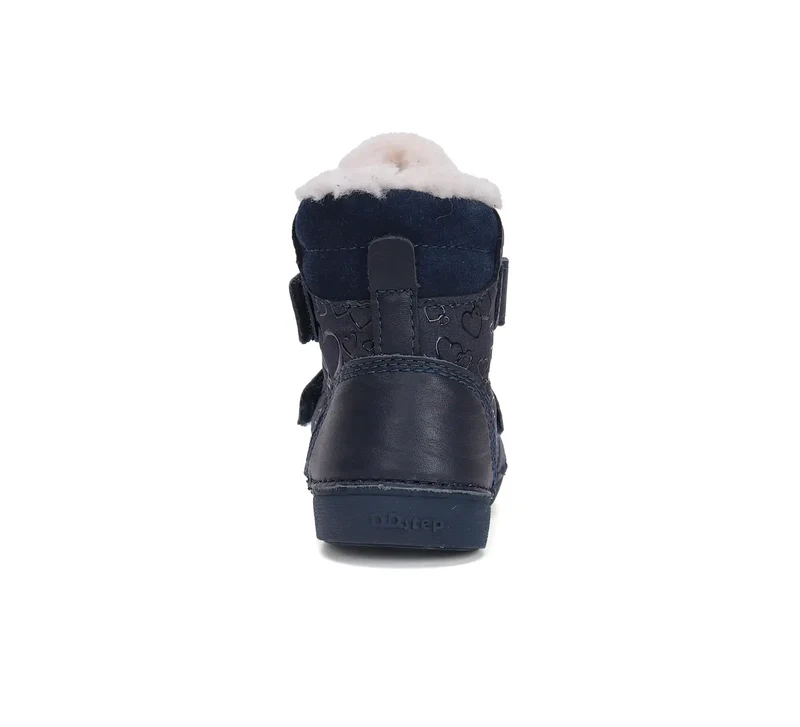 D.D.step Mädchen Winterstiefel Königsblau W068-42589A