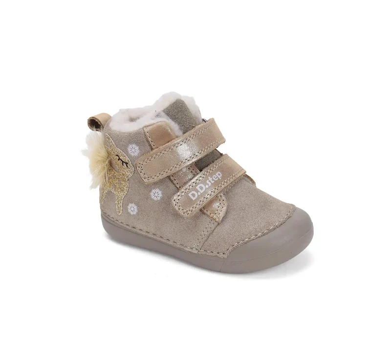 D.D.step Mädchen Winterstiefel Mokka W066-52733