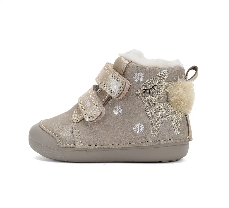 D.D.step Mädchen Winterstiefel Mokka W066-52733