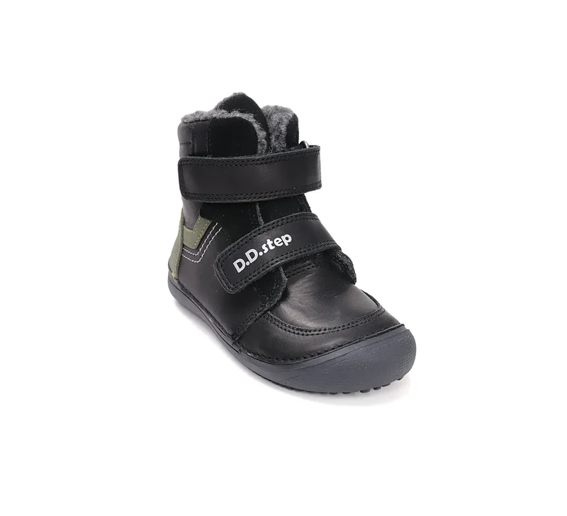 D.D.step Jungen Winterstiefel Schwarz W063-52804B