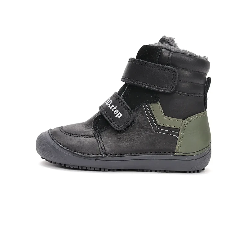 D.D.step Jungen Winterstiefel Schwarz W063-52804B