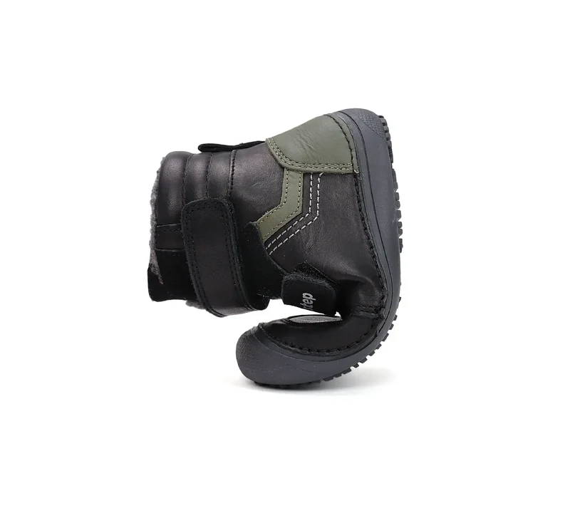 D.D.step Jungen Winterstiefel Schwarz W063-52804B