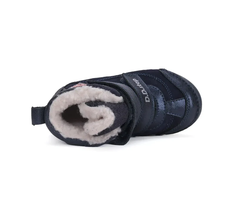D.D.step Mädchen Winterstiefel LED Königsblau W050-42707E