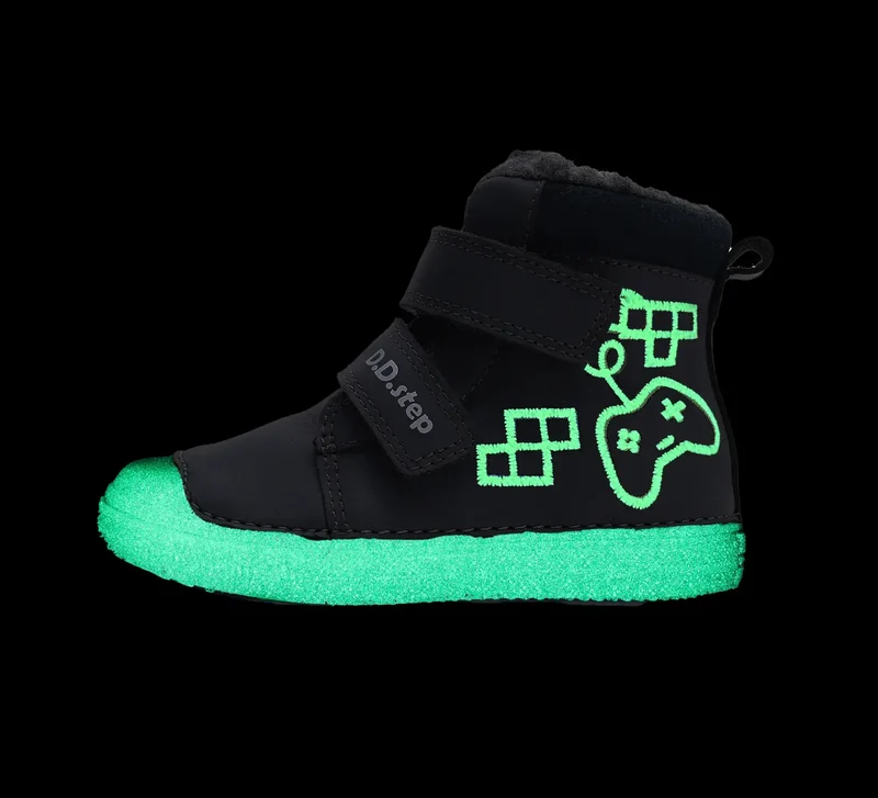 D.D.step Jungen Winterstiefel Königsblau W049-52250B