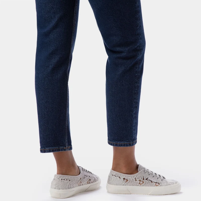 2750 MACRAME - Le Superga - Sneaker - Woman - Grey Silver-FAvorio