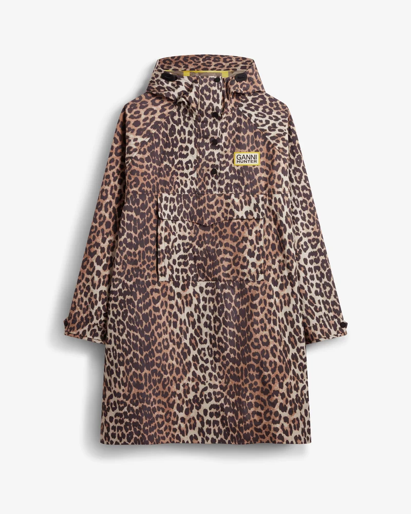 Regenponcho Ganni X Hunter Leopard (Unisex)